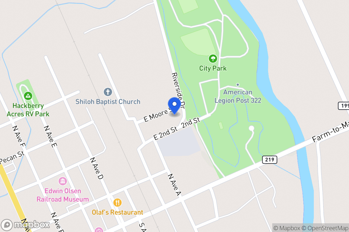 Map of 217  Moore St , Clifton,, Clifton