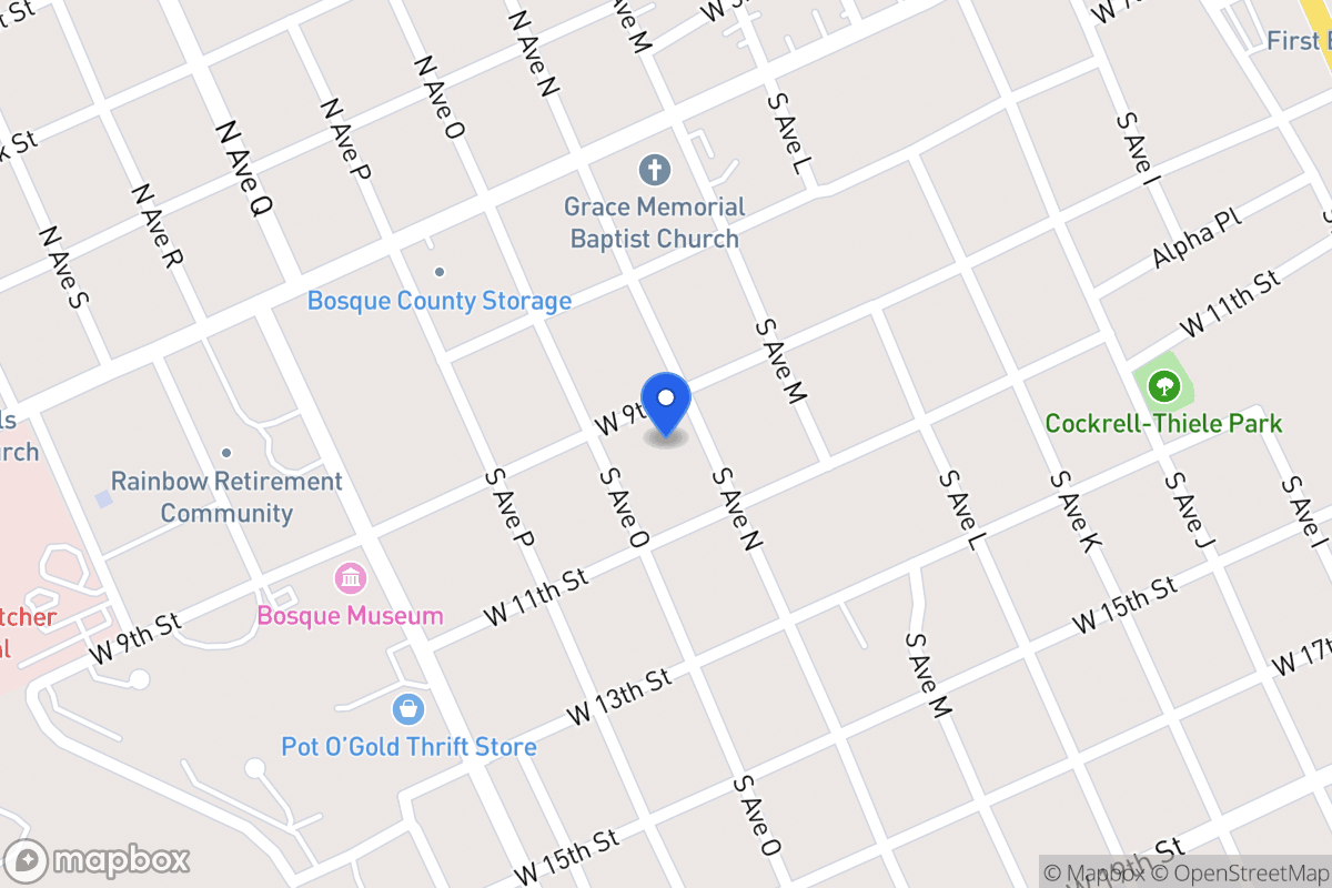 Map of 1302  W 9th St , Clifton,, Clifton