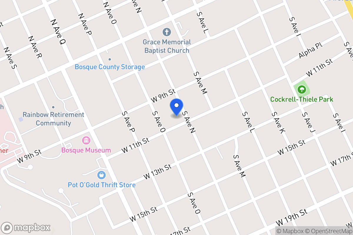 Map of 1303  W 11th St , Clifton,, Clifton