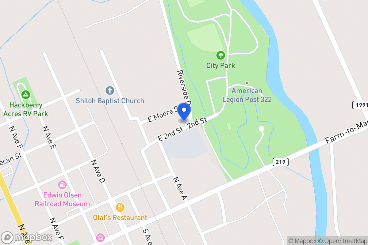 Map of 214  E 2nd St , Clifton,, Clifton