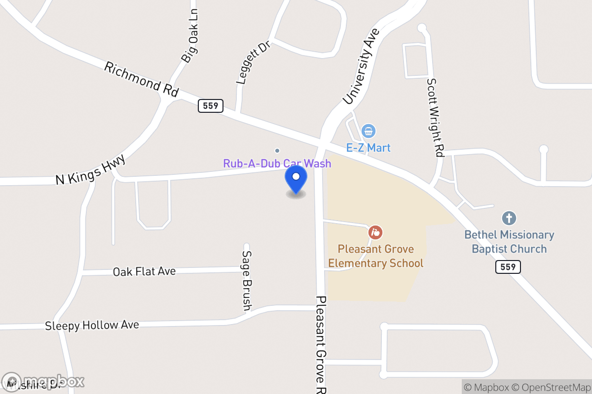 Map of 9120 Holmes Lane, Texarkana, Tx, Texarkana