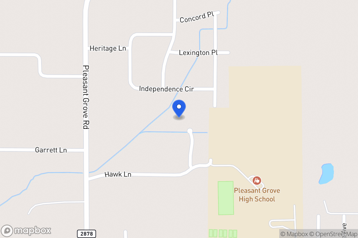 Map of 3418 Wesley Aaron Dr, Texarkana, Tx, Texarkana