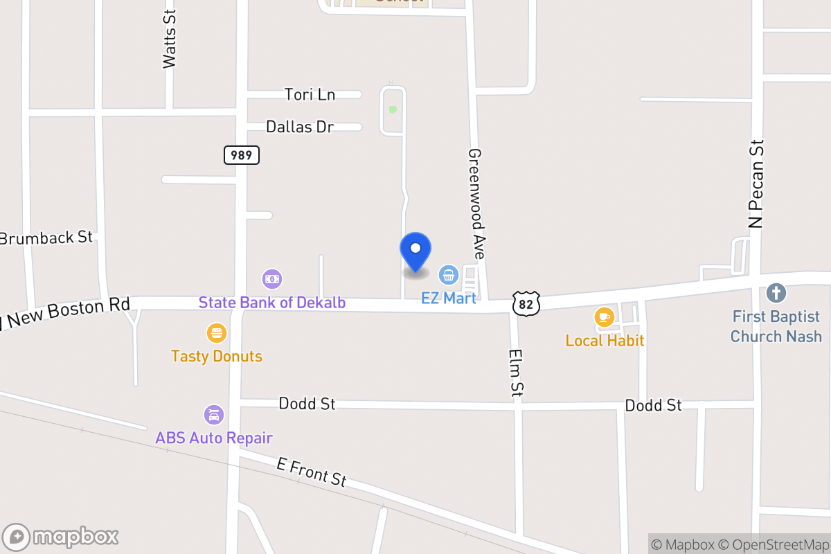 Map of New Boston Rd E, Nash, Tx, Nash