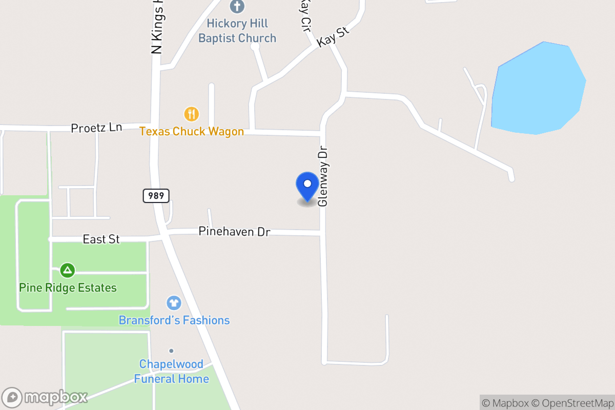 Map of 125 Pine Haven Dr, Nash, Tx, Nash