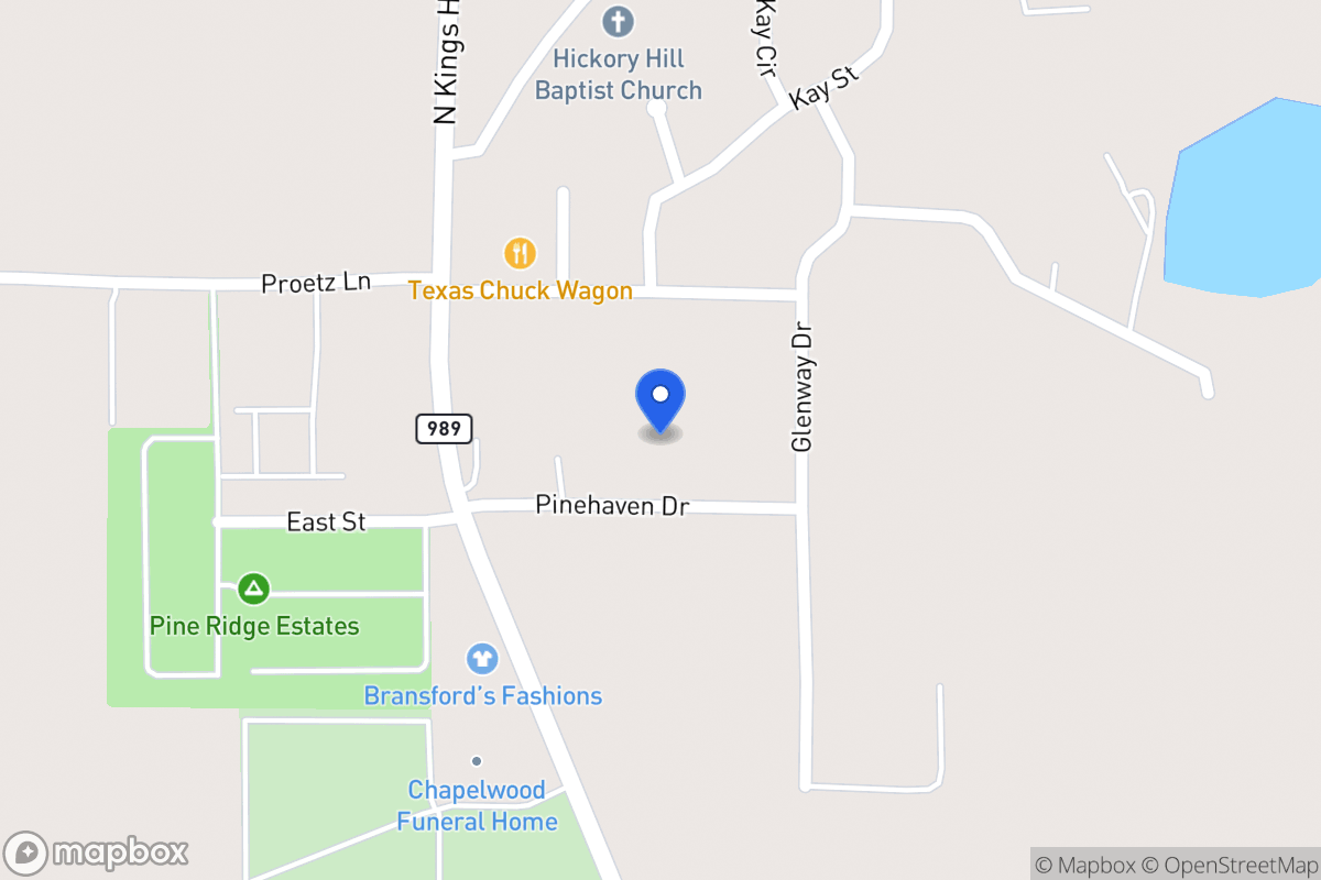 Map of 122 Pine Haven Dr, Nash, Tx, Nash