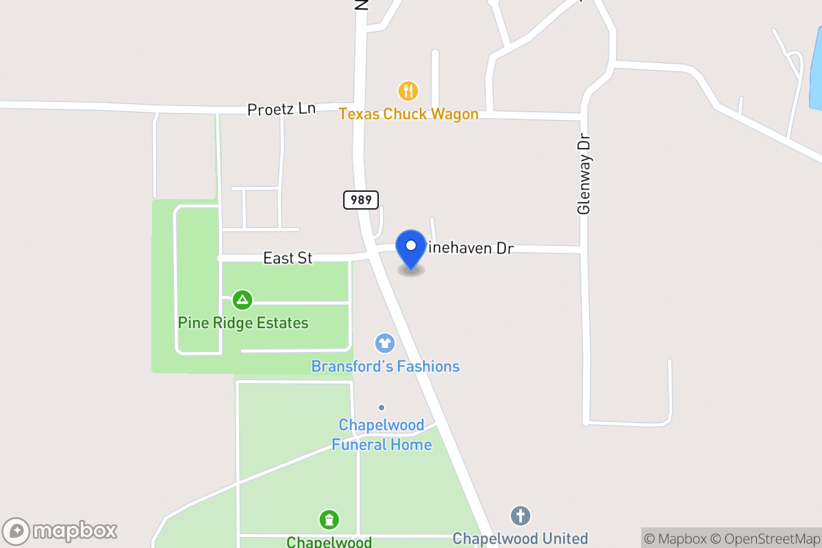 Map of 1024 Kings Hwy N, Nash, Tx, Nash