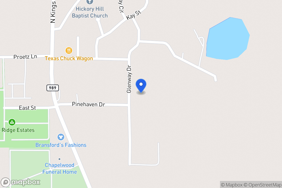 Map of 208 Glenway St, Nash, Tx, Nash