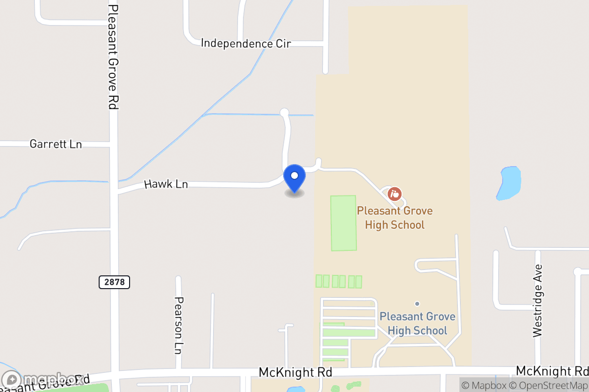 Map of 5501 Hawk Ln, Texarkana, Tx, Texarkana