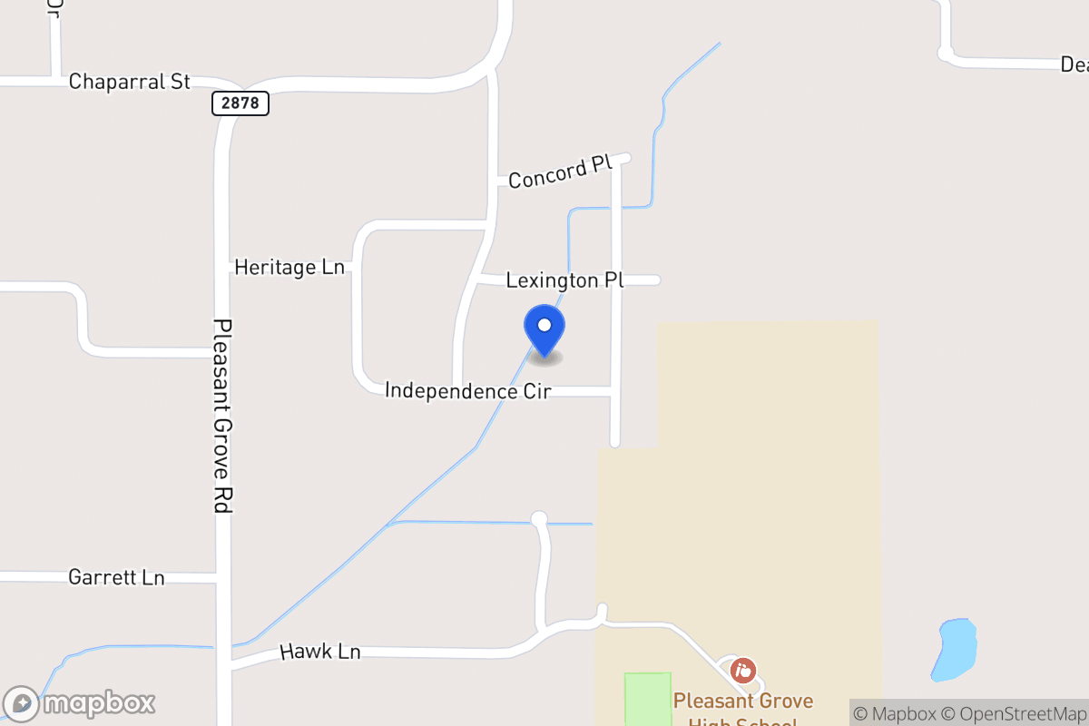 Map of 5704 Independence Cir, Texarkana, Tx, Texarkana