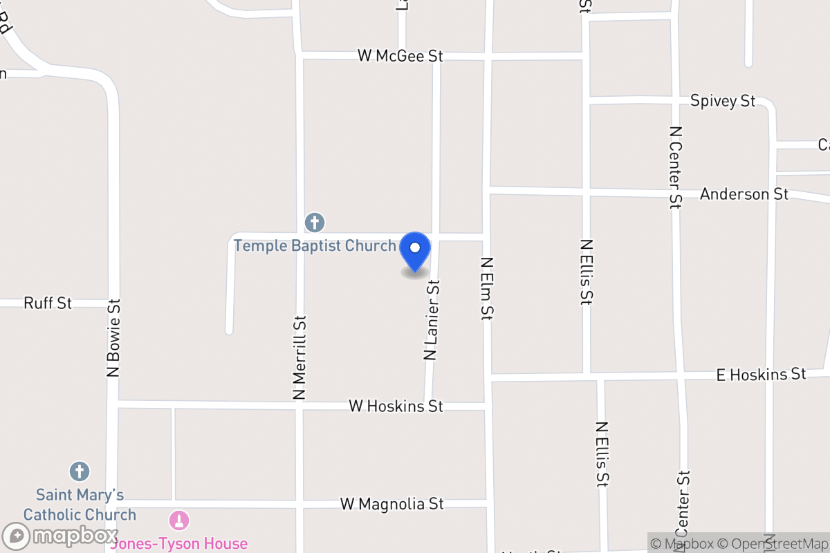 Map of 413 Lanier, New Boston, Tx, New Boston