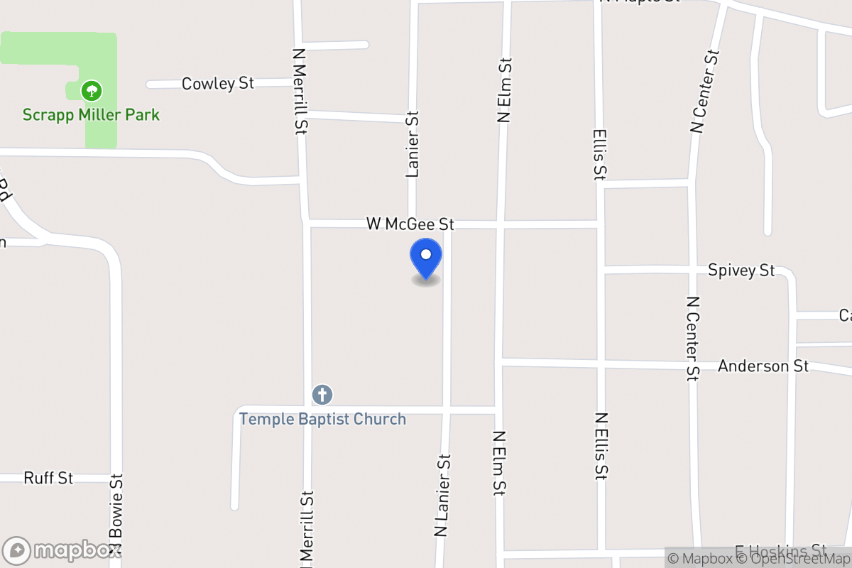 Map of 507 Lanier, New Boston, Tx, New Boston