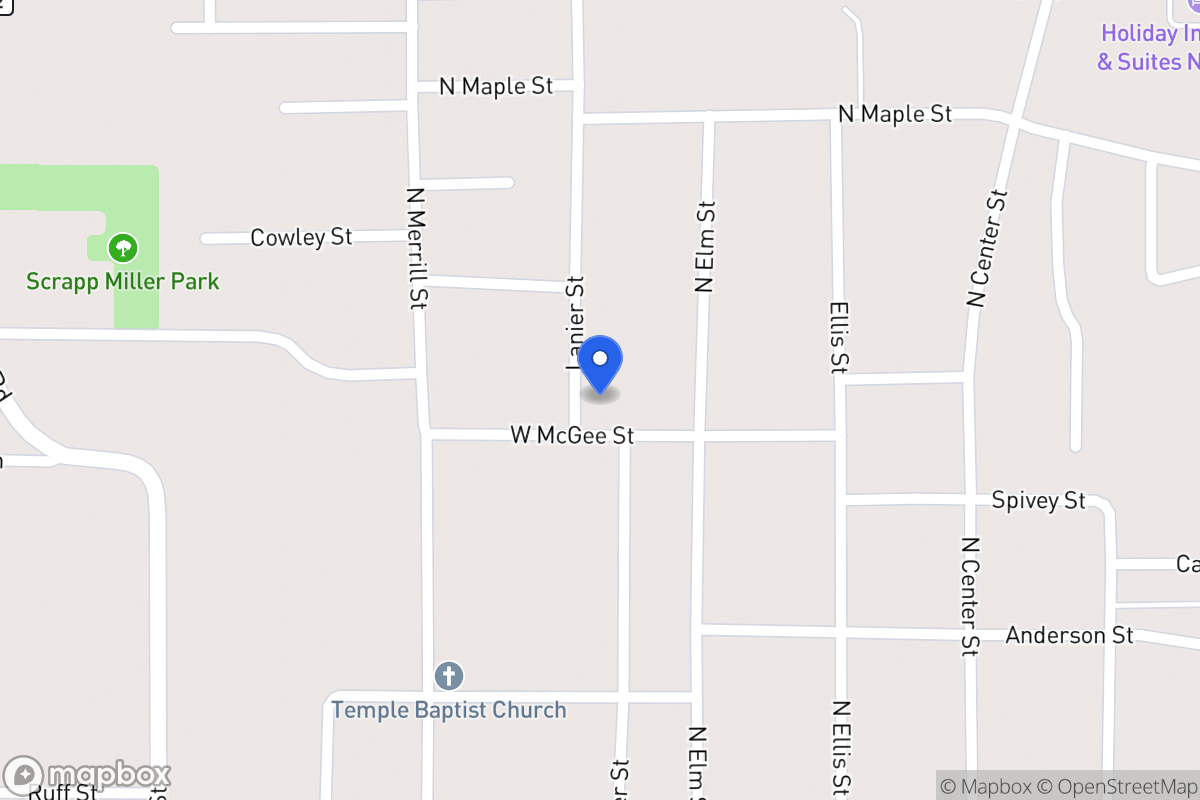 Map of 108 Mcgee, New Boston, Tx, New Boston