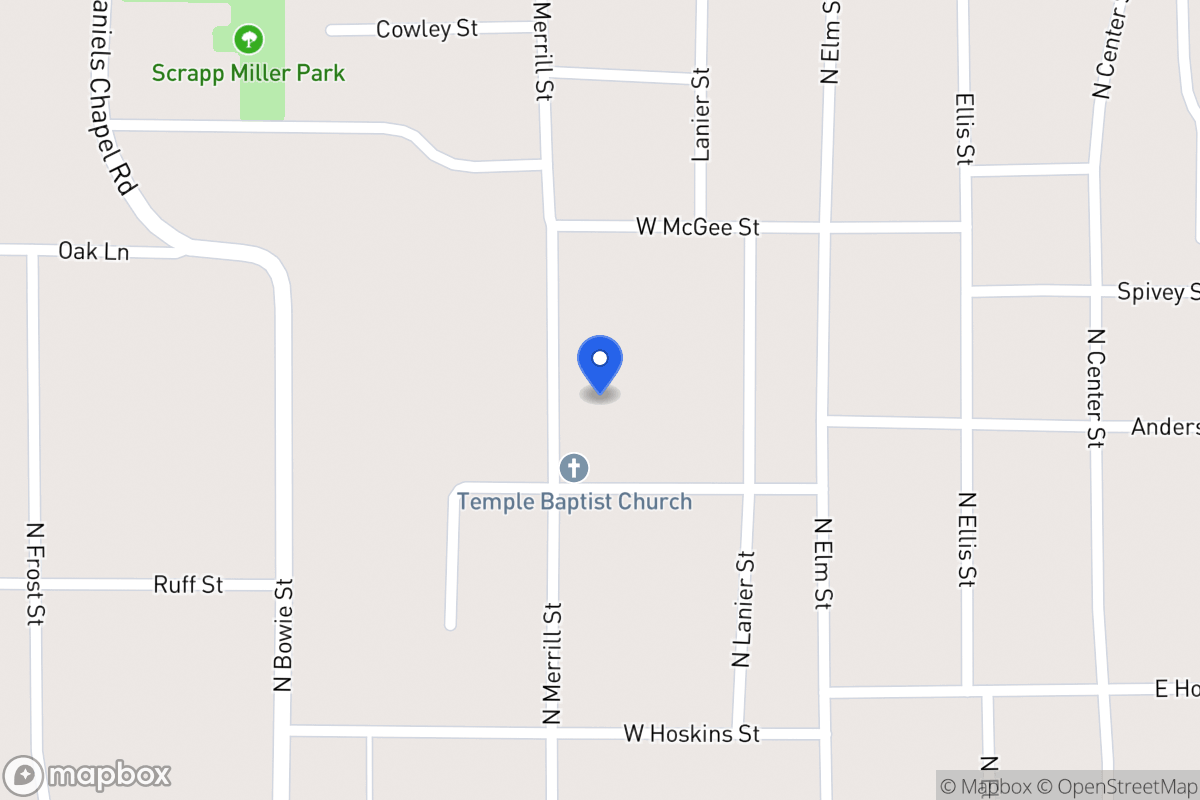 Map of 500 N Merrill, New Boston, Tx, New Boston