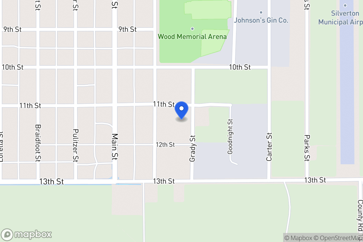 Map of 000000  Grady           , ,
