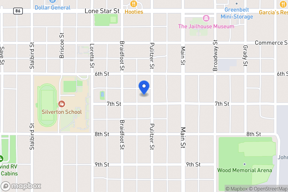 Map of 000700  7th             , ,