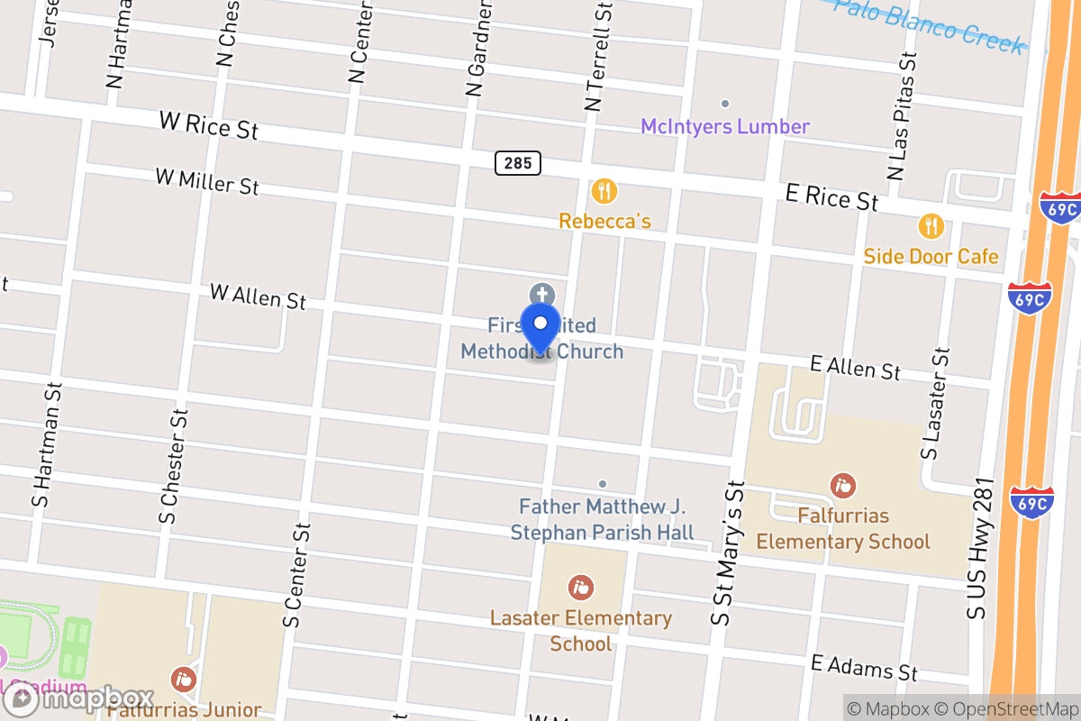 Map of 300 S Terrell St , Falfurrias, Tx 78355, Falfurrias