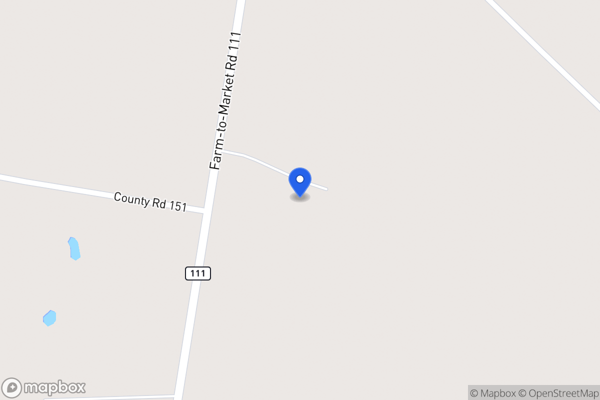 Map of 9125  Fm 111 , Caldwell, Tx 77836, Caldwell