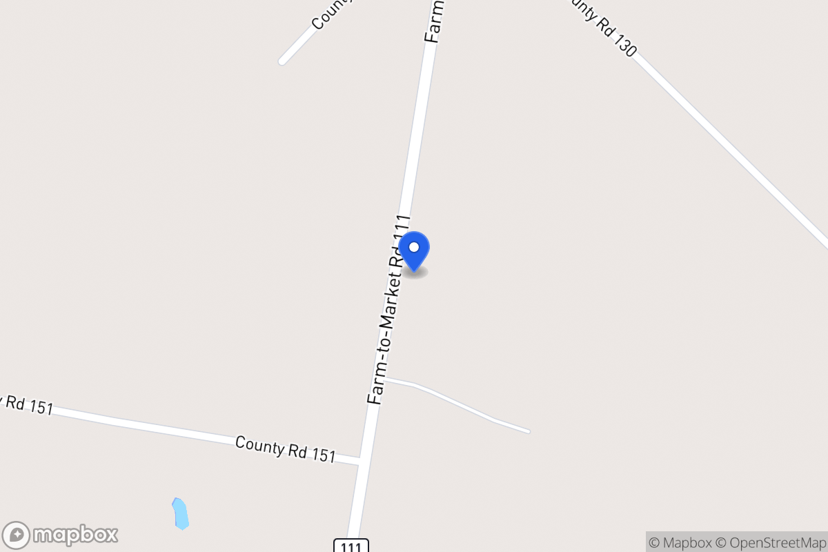 Map of Fm 111 , Caldwell, Tx 77836, Caldwell