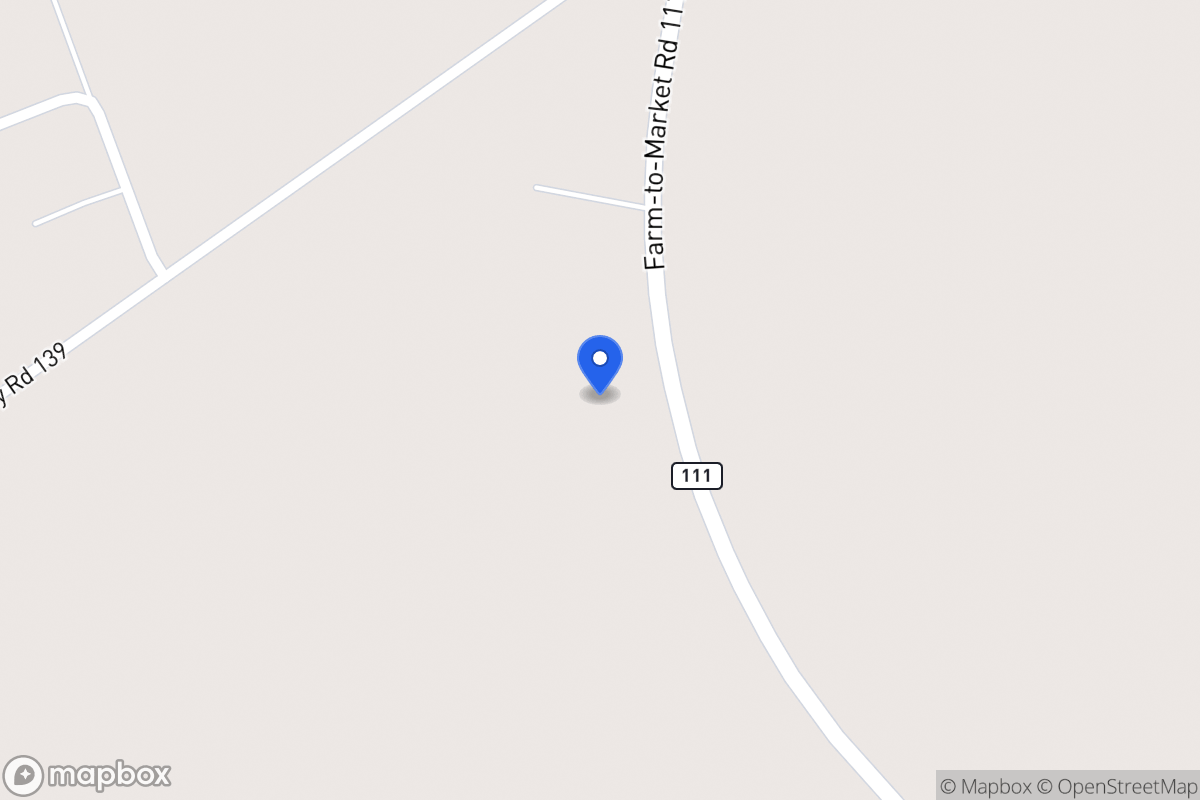 Map of 9888  Fm 111 , Caldwell, Tx 77836, Caldwell
