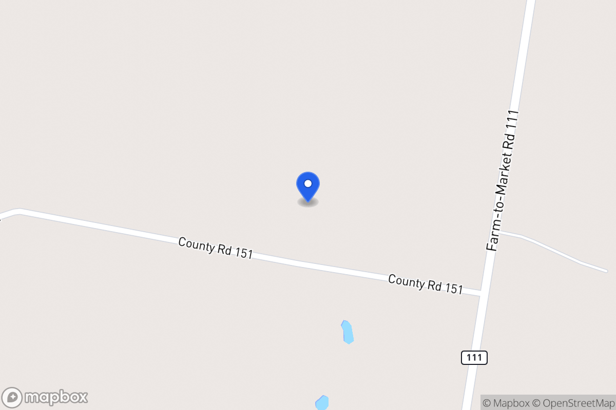 Map of 8942  Cr 151 , Caldwell, Tx 77836, Caldwell