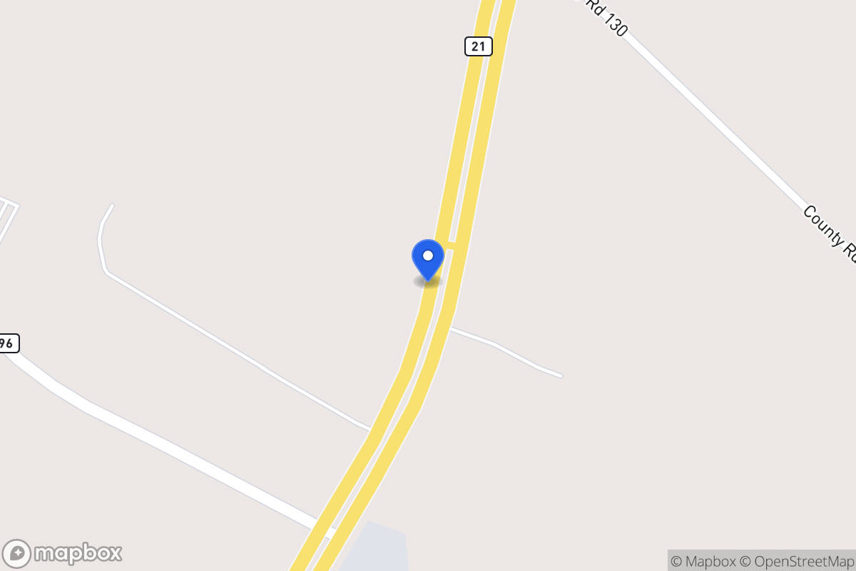 Map of Hwy 21 W , , Tx