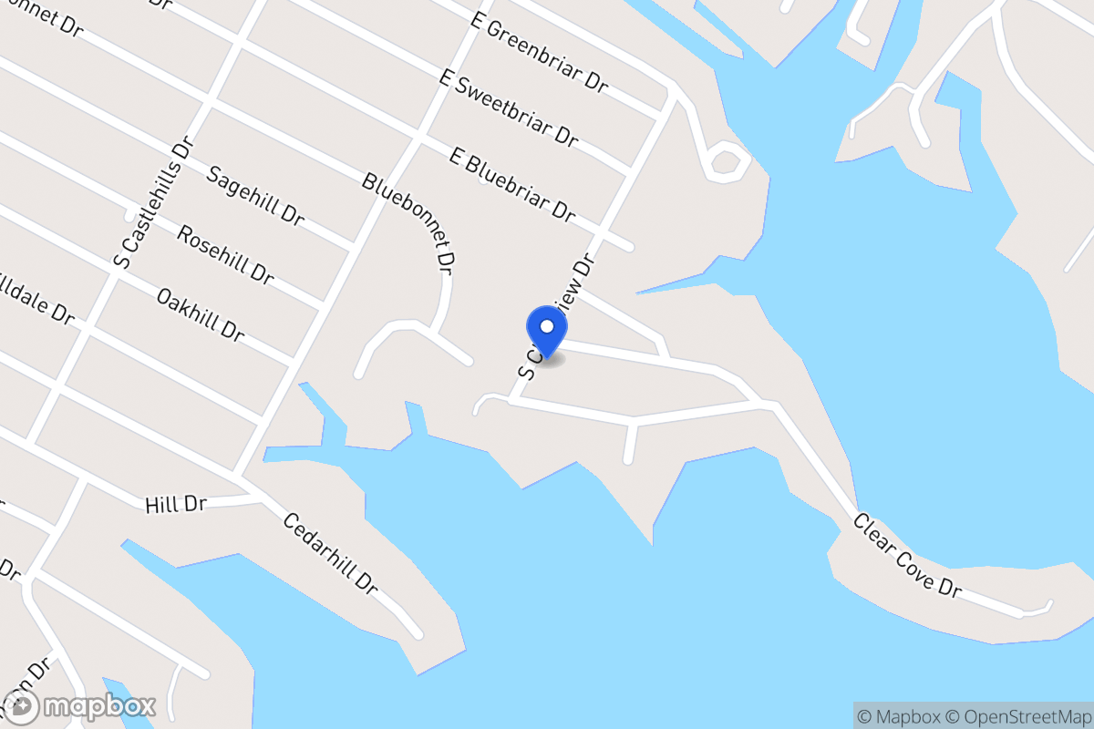 Map of 600  Clear Cove , , Tx