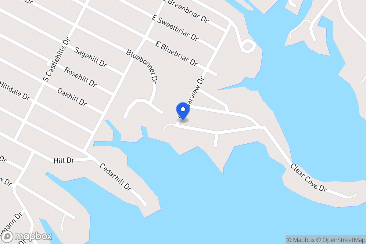 Map of Deep Cove , Granite Shoals, Tx 78654, Granite Shoals