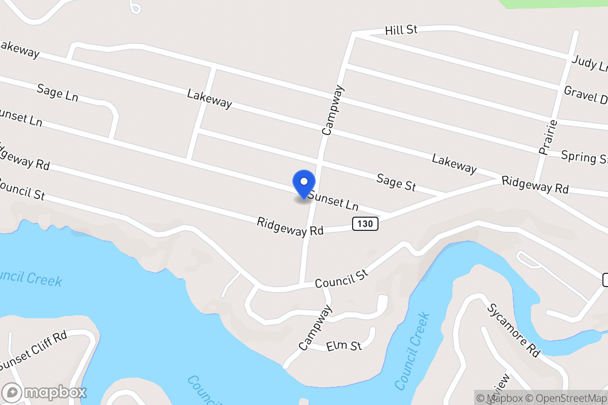 Map of Sunset Ln , , Tx
