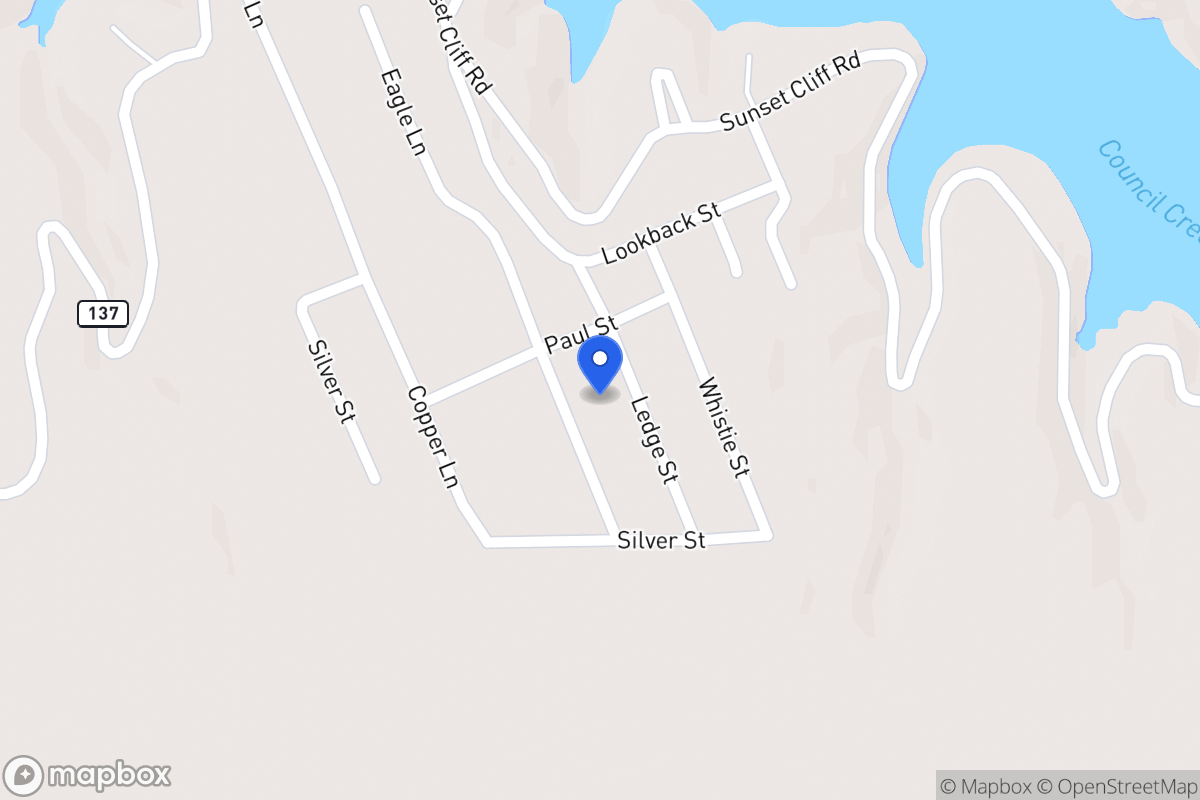 Map of 306  Ledge St , Burnet, Tx 78611-3494, Burnet