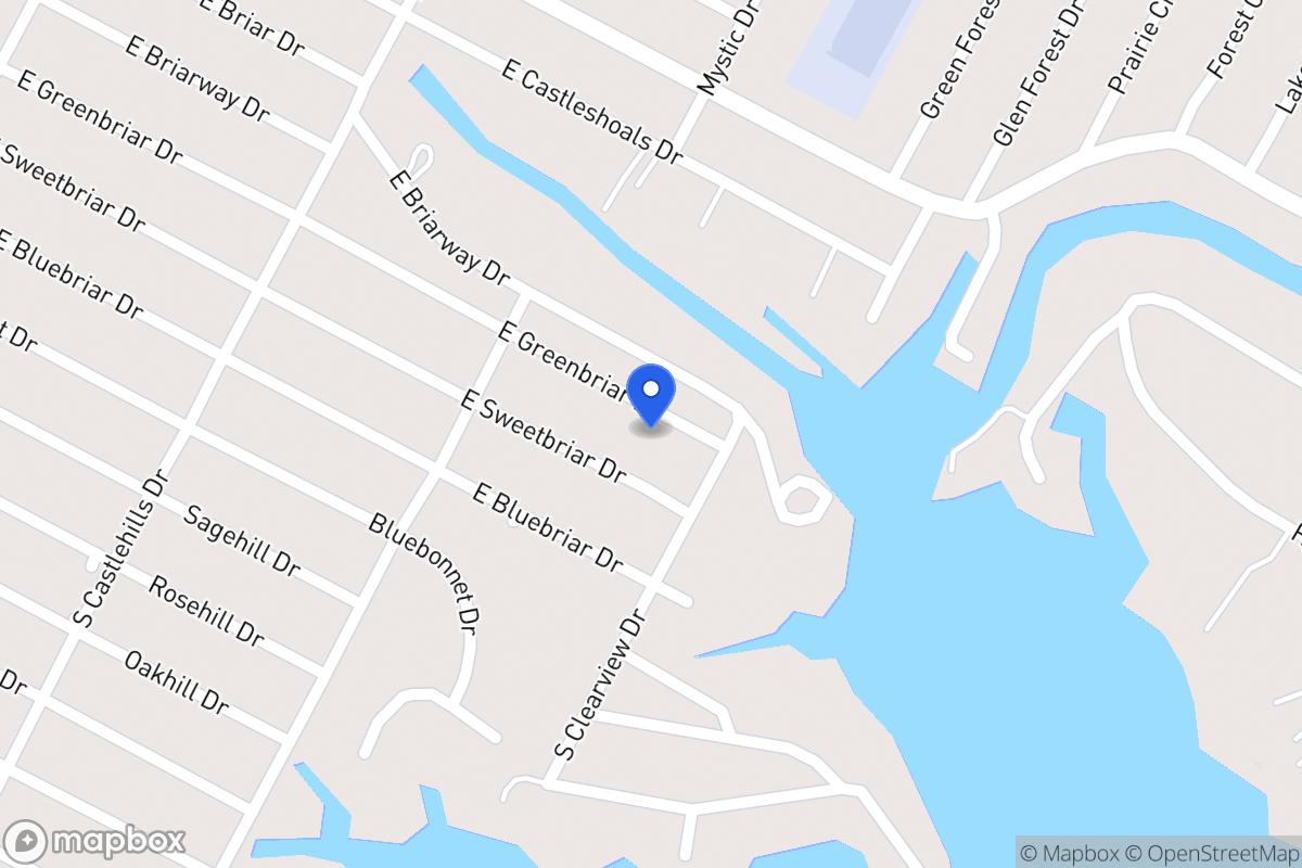 Map of Greenbriar , Granite Shoals, Tx 78654, Granite Shoals