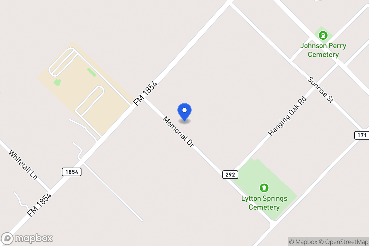 Map of 103  Memorial Dr, Dale, Tx 78616, Dale
