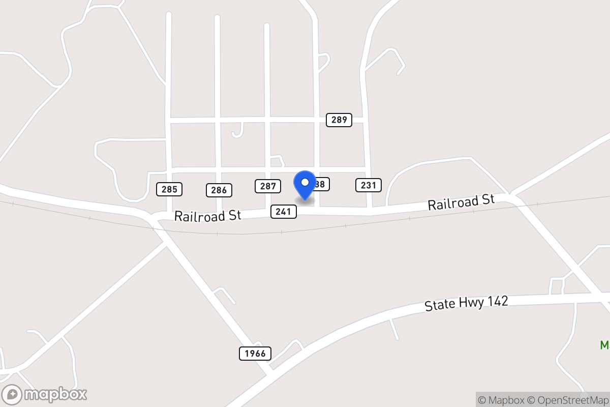 Map of 191  Railroad St, Maxwell, Tx 78656, Maxwell