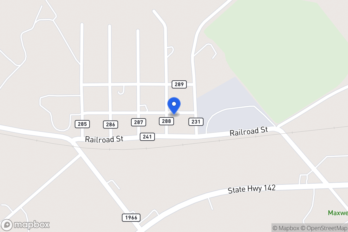 Map of 41  Live Oak Dr, Maxwell, Tx 78656, Maxwell
