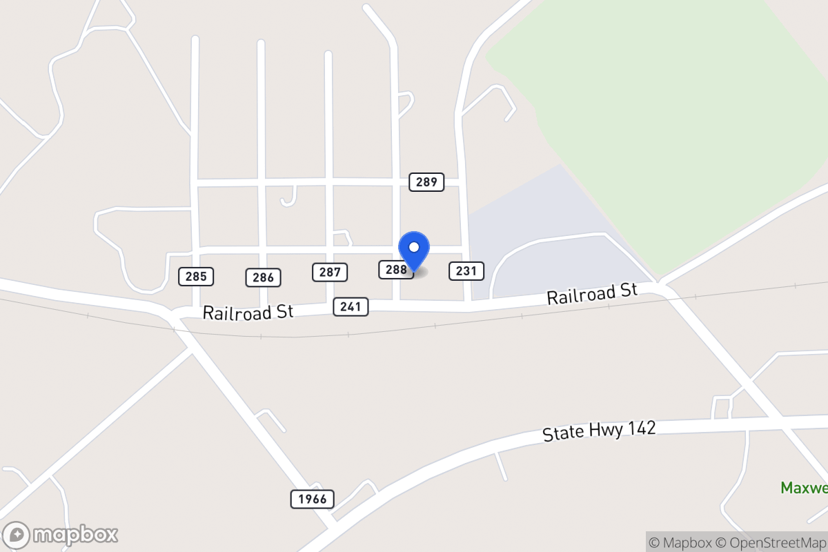 Map of 16  Fourth St, Maxwell, Tx 78656, Maxwell