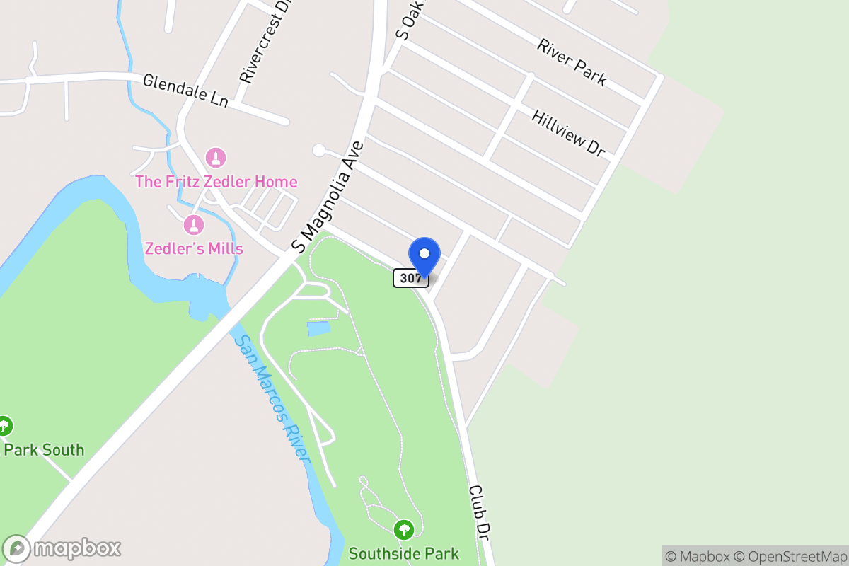 Map of Club  Dr, Luling, Tx 78648, Luling