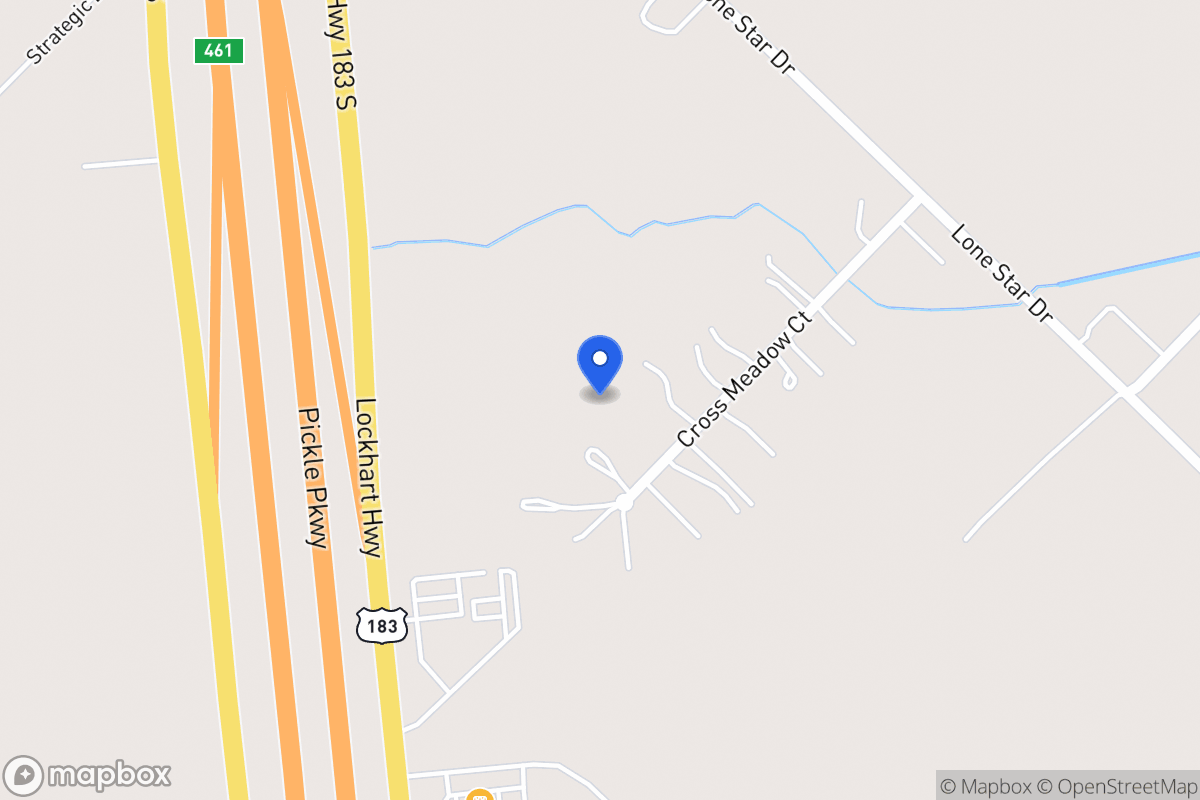 Map of 322  Cross Meadow Ct, Buda, Tx 78610, Buda