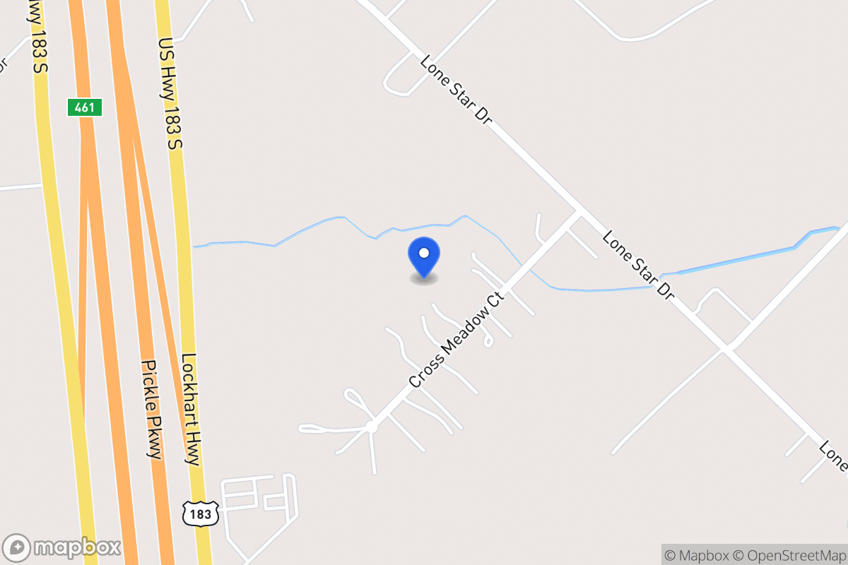 Map of 230  Cross Meadow Ct, Buda, Tx 78610, Buda