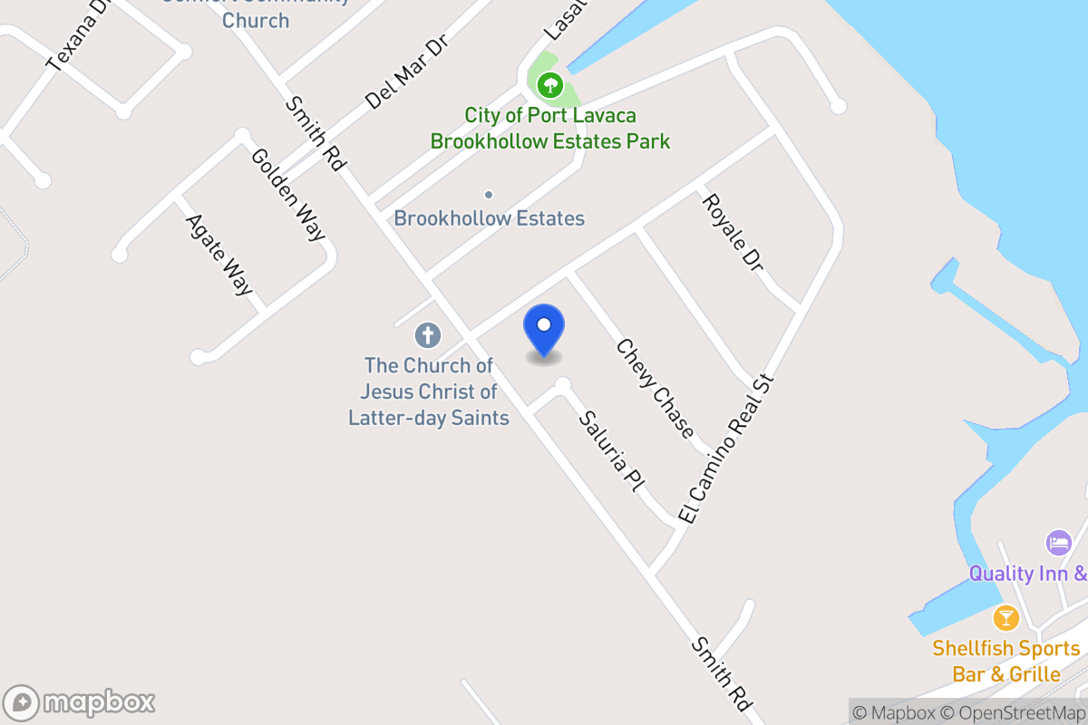 Map of 133 & 135 Saluria , Port Lavaca, Tx 77979, Port Lavaca