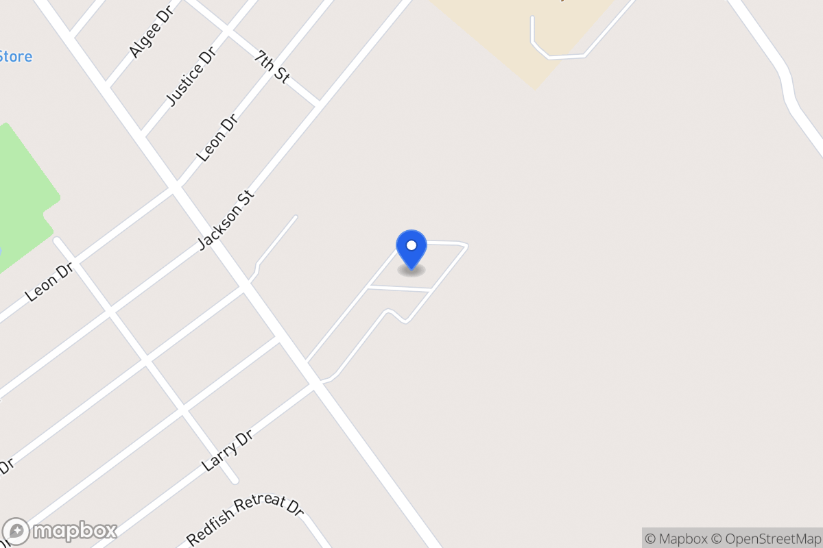 Map of 1200  Alcoa Dr, Port Lavaca, Tx 77979, Port Lavaca