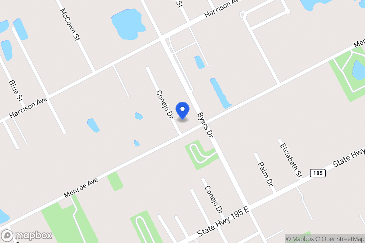 Map of 18  Rabbit St, Port Oconnor, Tx 77982, Port Oconnor