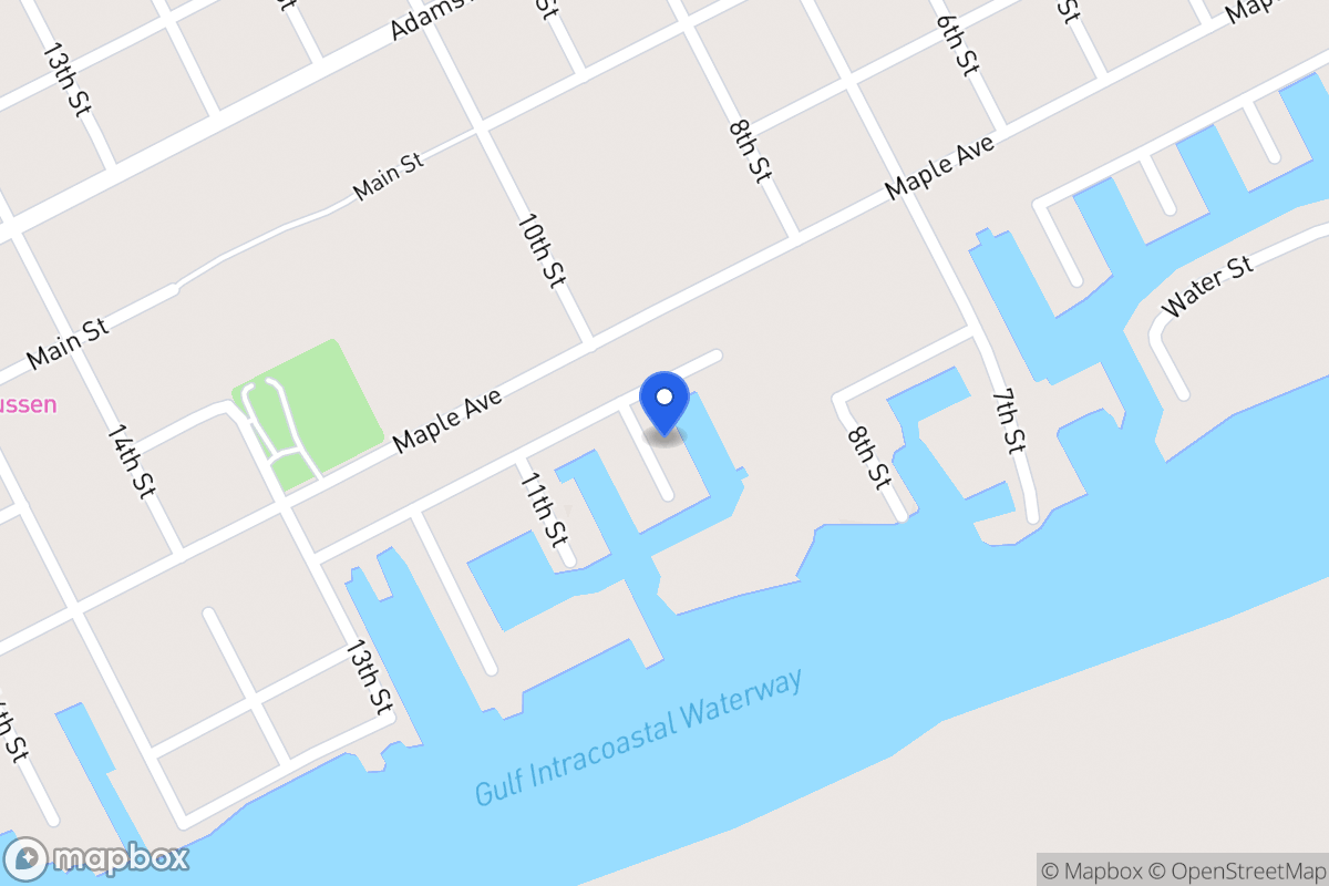 Map of 405 S 10th St, Port Oconnor, Tx 77982, Port Oconnor