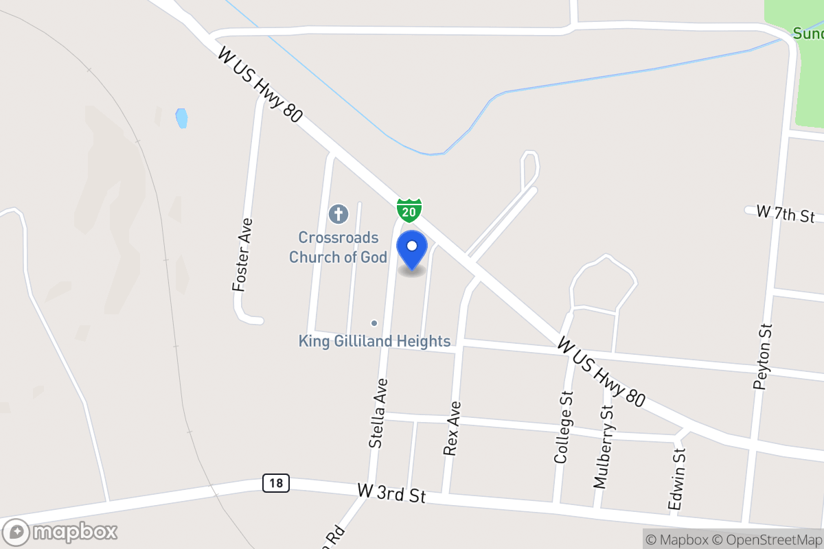 Map of 541  Stella Ave , , Tx 000000