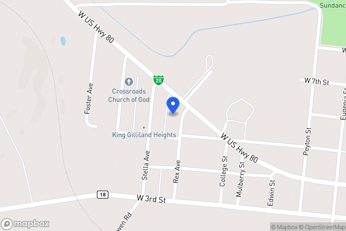 Map of 532  Rex Ave , , Tx 000000