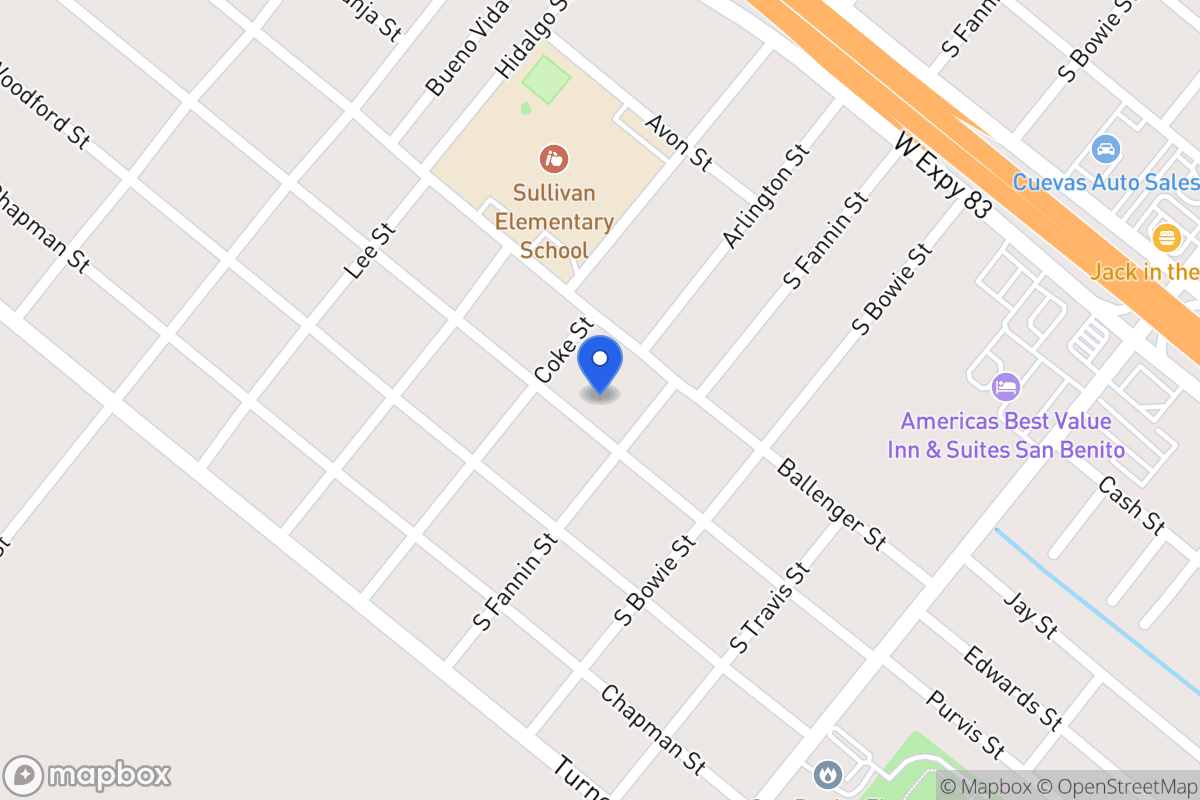Map of 420   Wentz St, San Benito, Tx 78586, San Benito