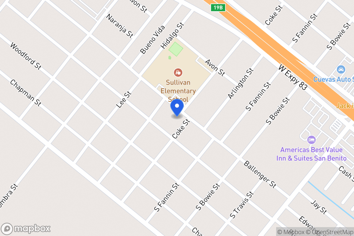 Map of 511   Ballenger St, San Benito, Tx 78586, San Benito