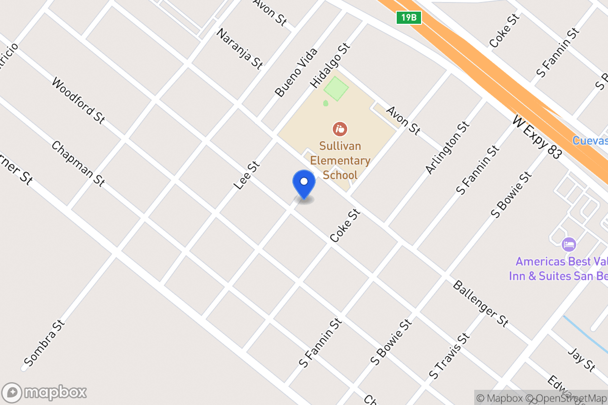 Map of 550   Wentz St, San Benito, Tx 78586, San Benito