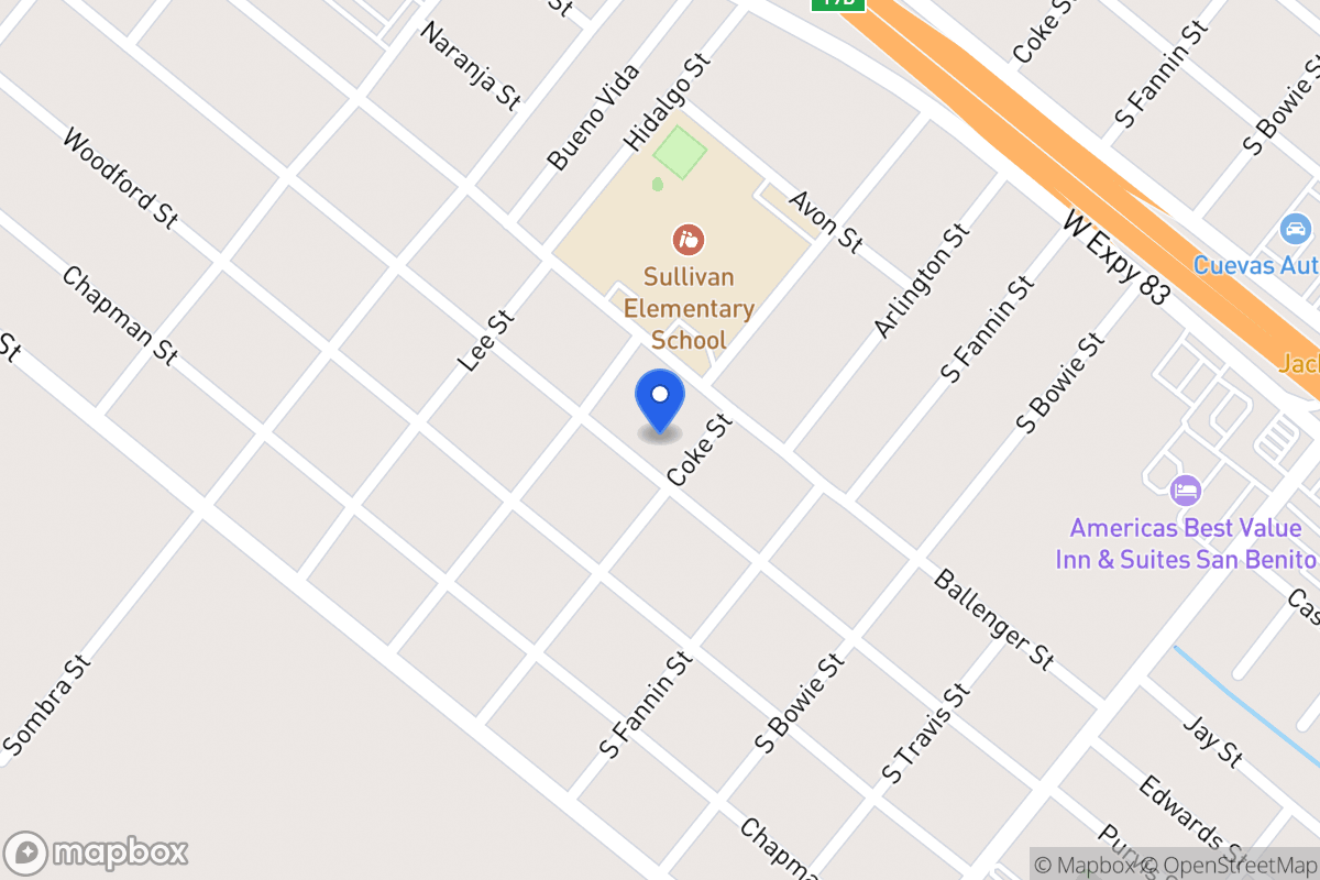 Map of 510   Wentz St, San Benito, Tx 78586, San Benito