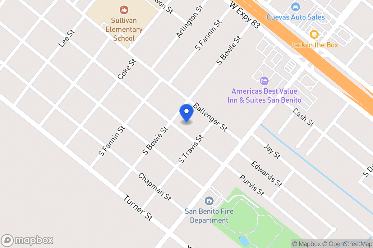 Map of 230   Wentz St, San Benito, Tx 78586, San Benito