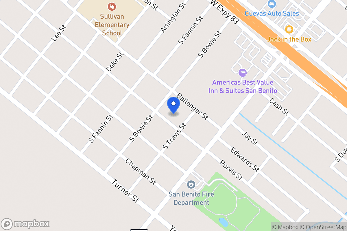 Map of 228   Wentz St, San Benito, Tx 78586, San Benito