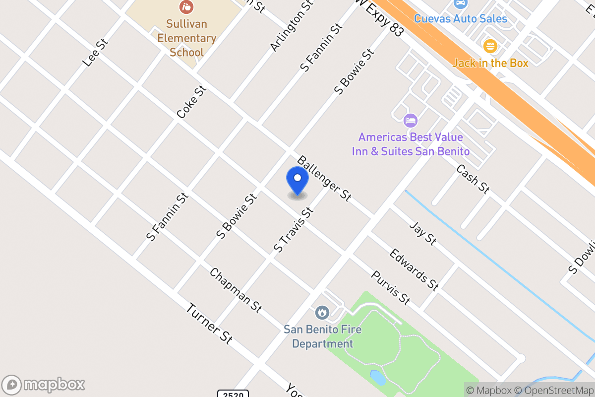 Map of 224   Wentz St, San Benito, Tx 78586, San Benito